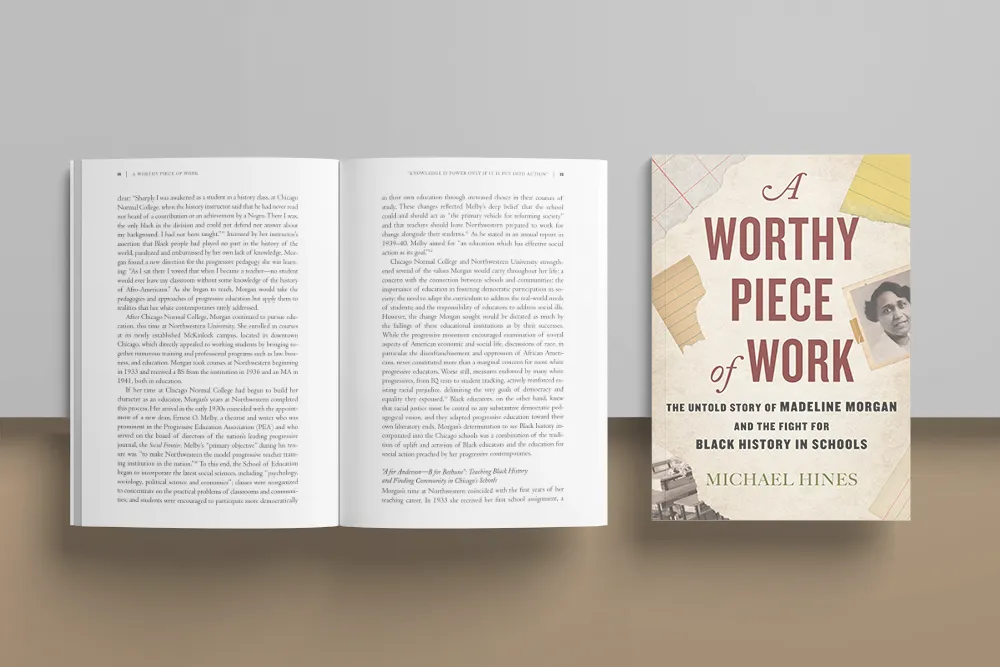 a worth book open and the front cover